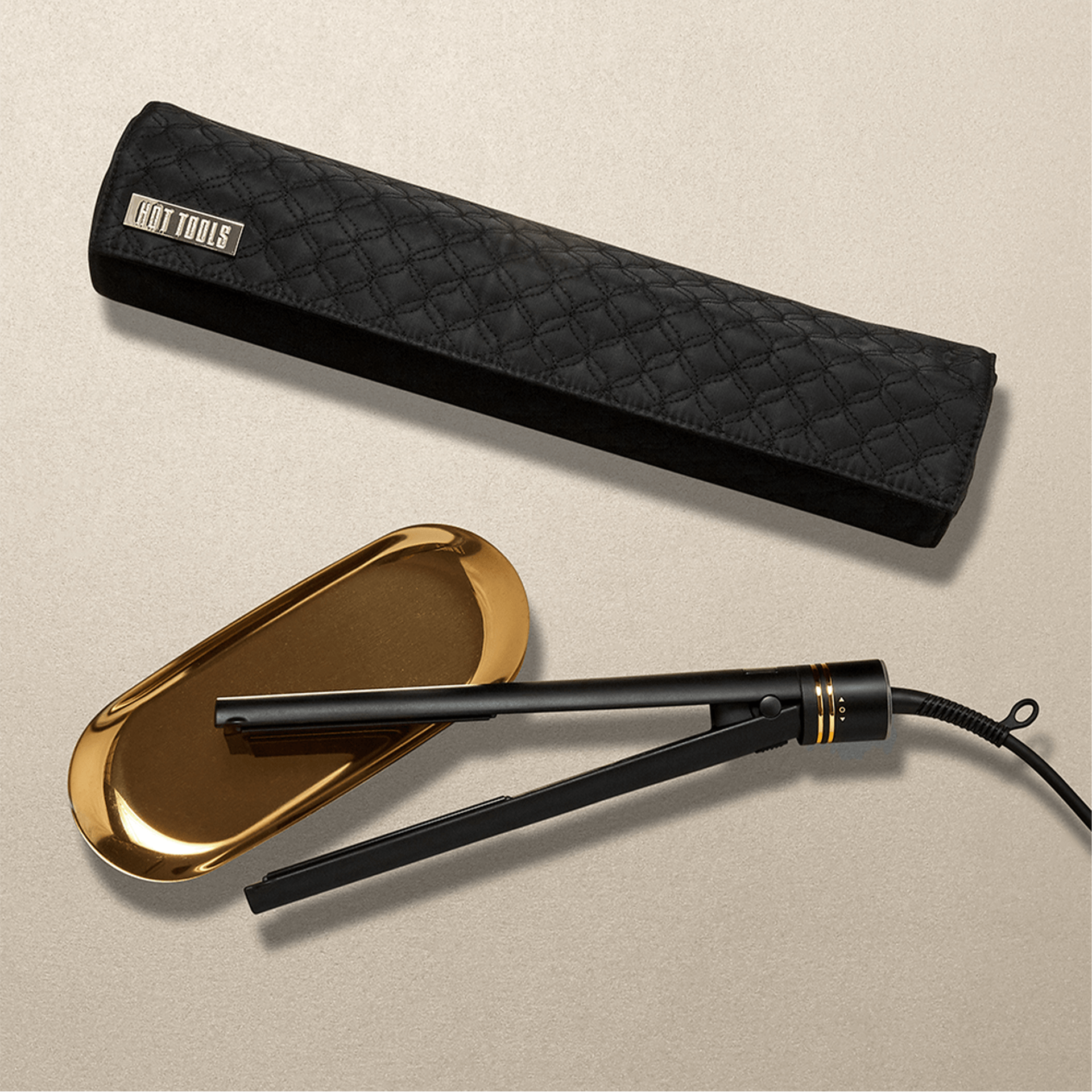 EVOLVE BLACK GOLD TITANIUM STRAIGHTENER – 32mm