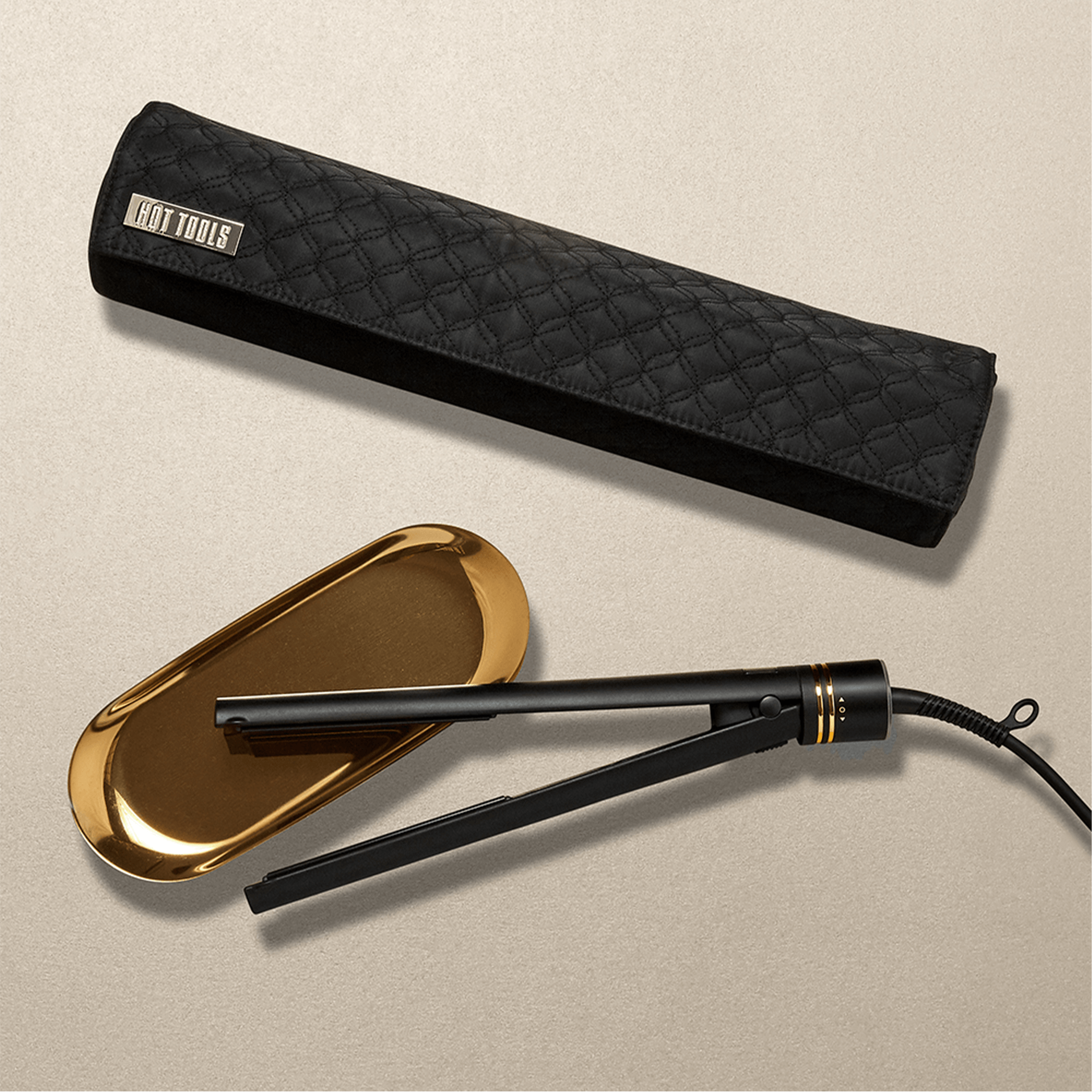 EVOLVE BLACK GOLD TITANIUM STRAIGHTENER – 25mm