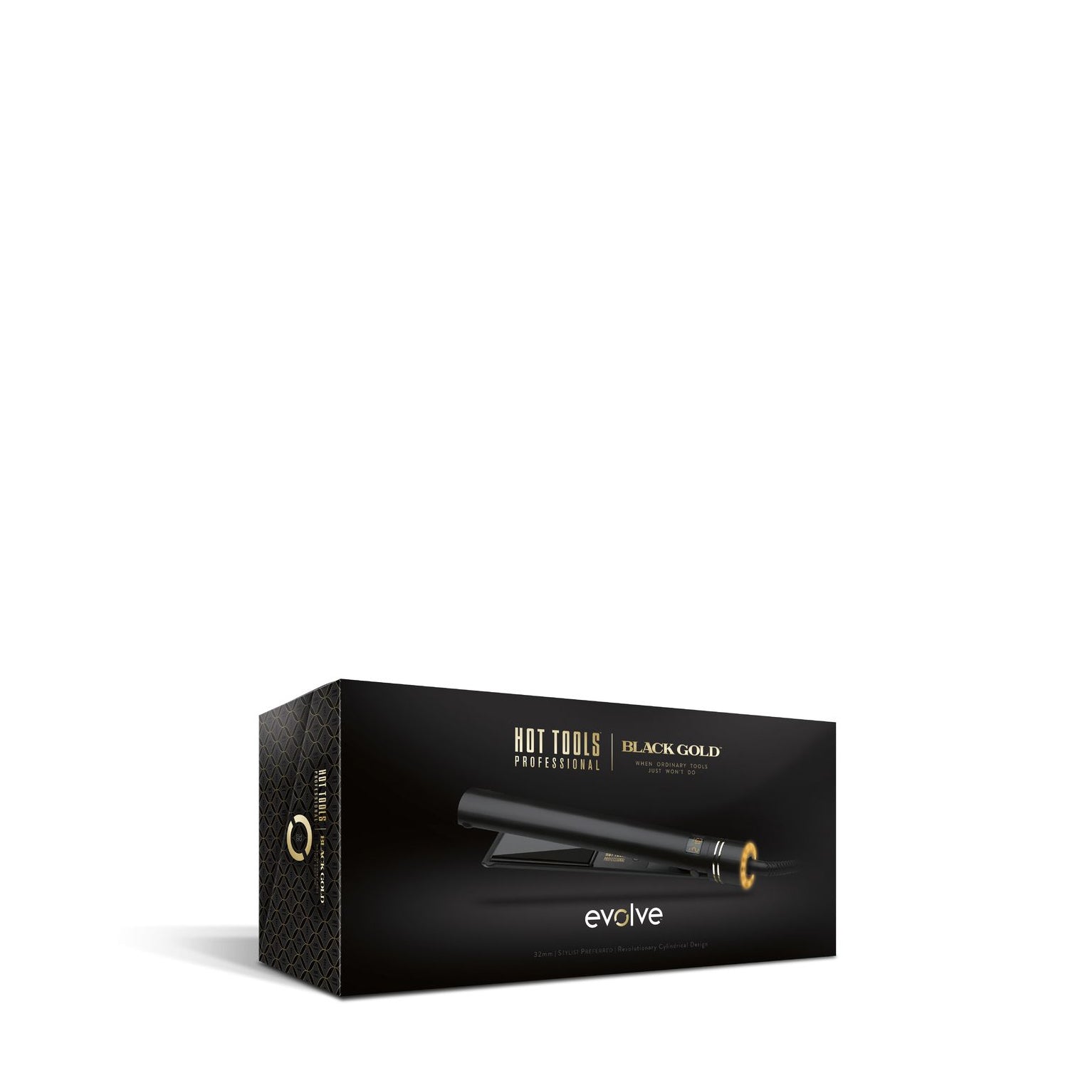 EVOLVE BLACK GOLD TITANIUM STRAIGHTENER – 32mm