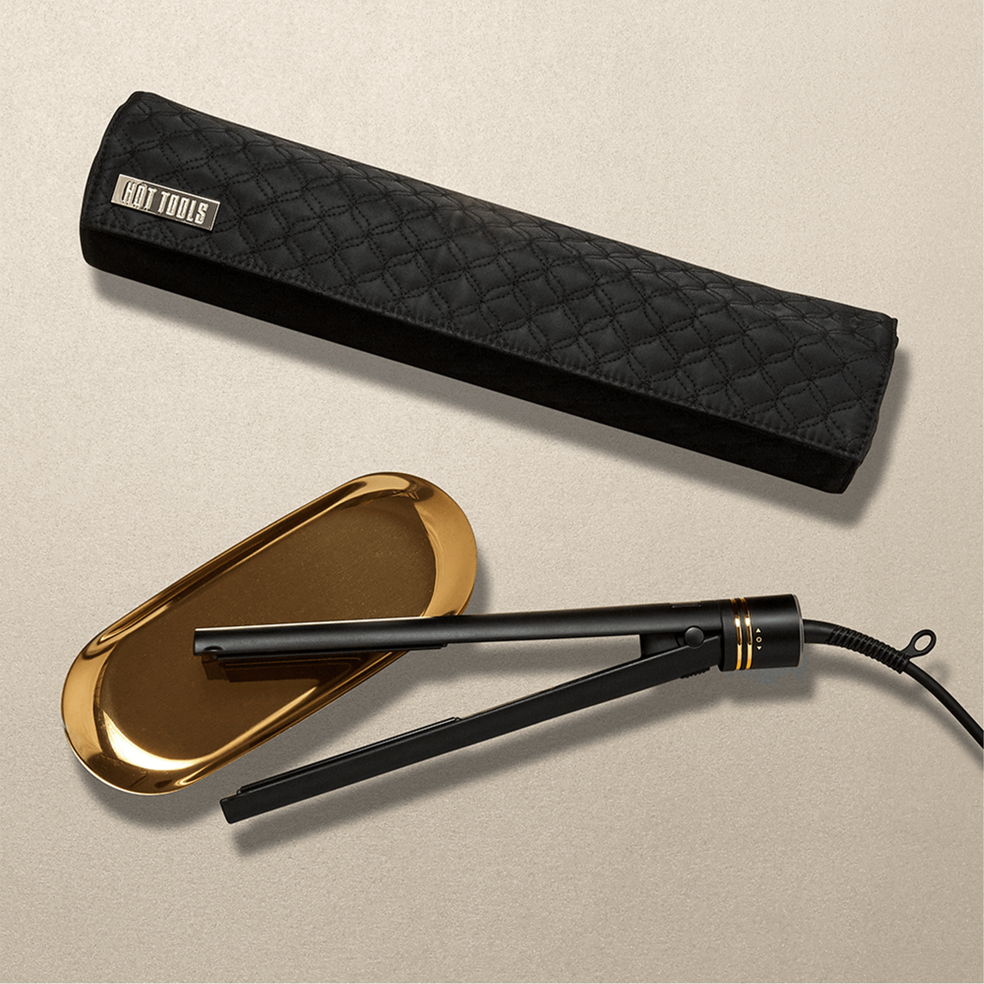 Hot Tools Evolve  BLACK GOLD Titanium Straightener – 32mm
